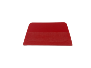 Rakla silikonowa do folii PPF czerwona, miękka - 10cm