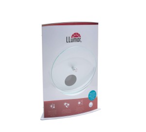 Lampa do prezentowania skuteczności folii do przyciemniania szyb LLumar