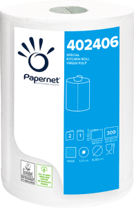 Ręcznik papierowy kuchenny Papernet 69 mb celuloza 2 warstwy